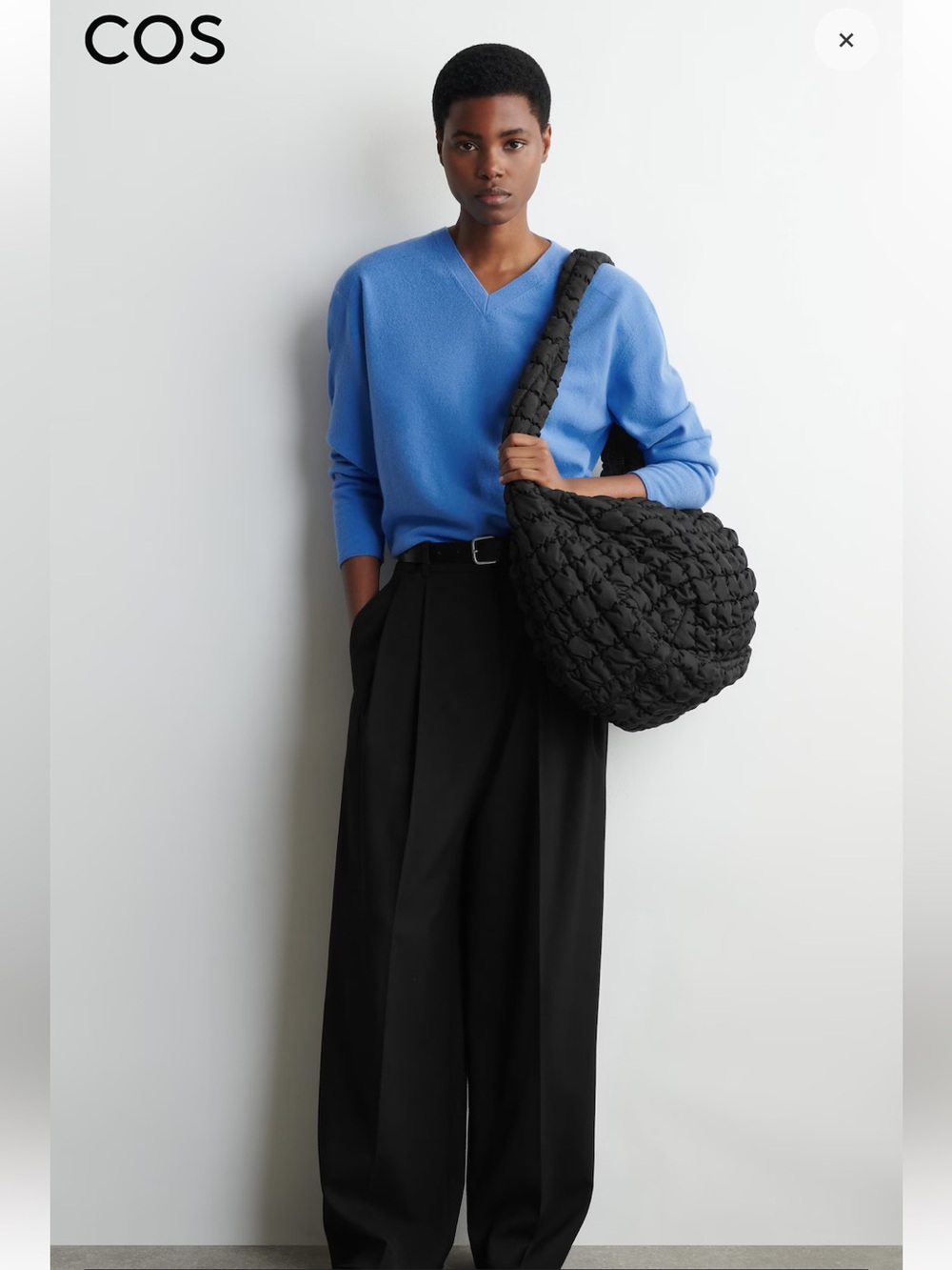 COS Quilted Shoulder Bag large